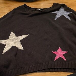 Z-Supply Women's Black Sweater with Star Accents